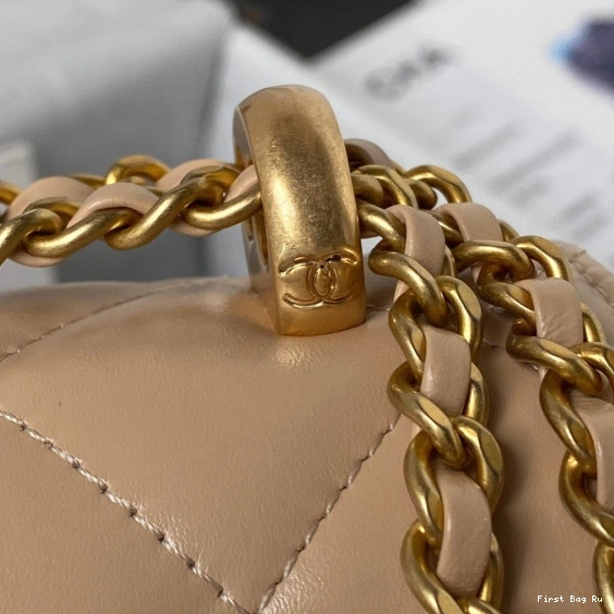 First Bag Ru BAG FLAP -12X19X8CM CHANEL 0711